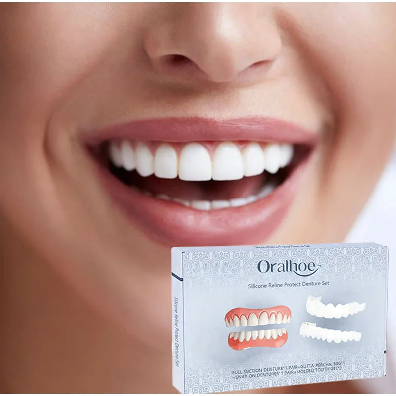 Smile-Enhancing Denture & Oral Care Set