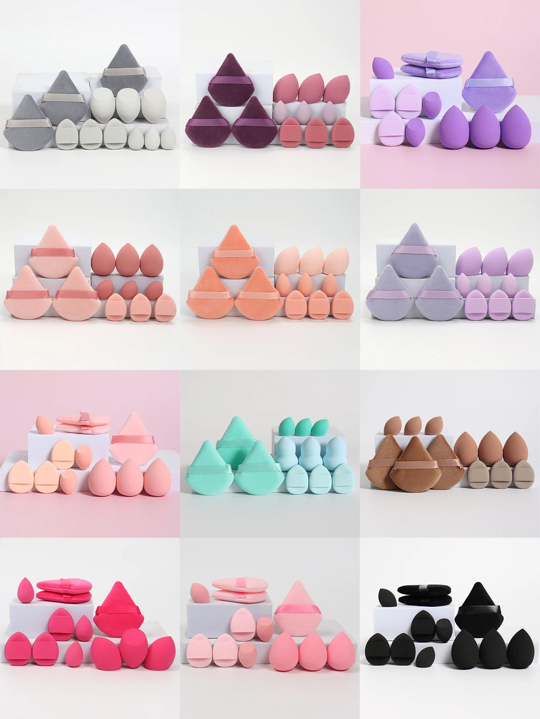 12-Piece Makeup Sponge Set